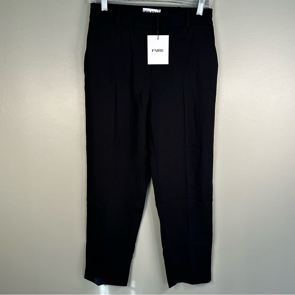 Paire Katharine Trouser / 26″ Inseam Size 2 Black Dress Pants Women’s